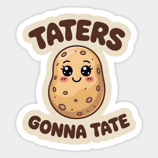 Tater Hater Meme Sticker